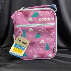 NWT Contigo Kids Insulated Reusable Lunch Box with Antimicrobial Protected Liner